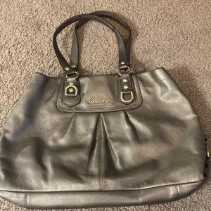 Light used coach bag